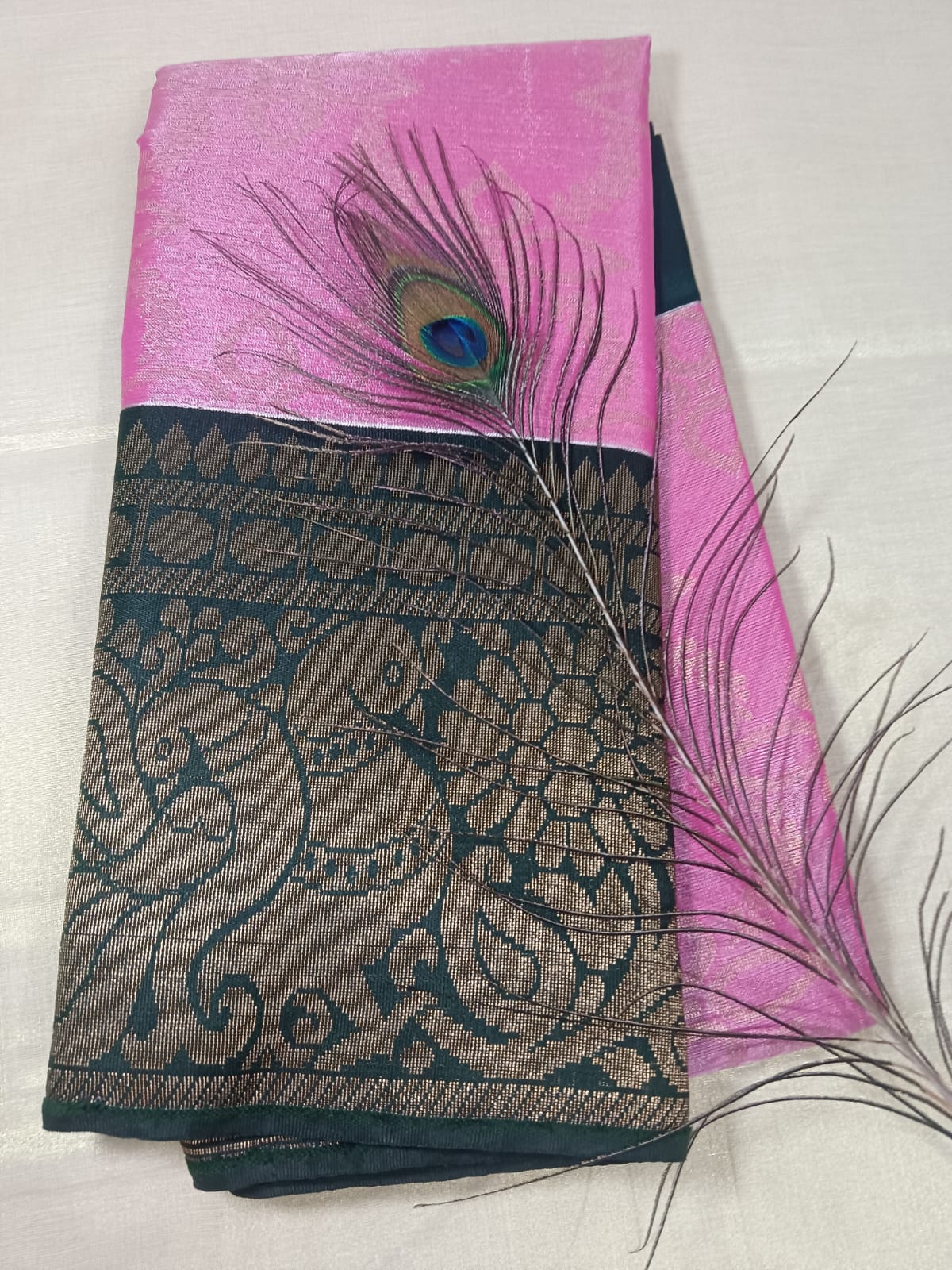 p1 Tissue Saree - Image 1