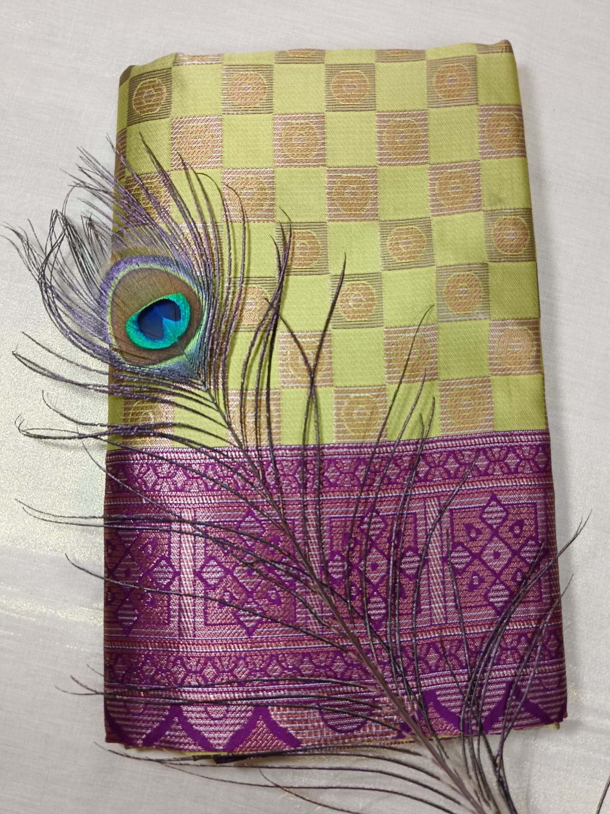 p59 Cotton Saree - Image 1